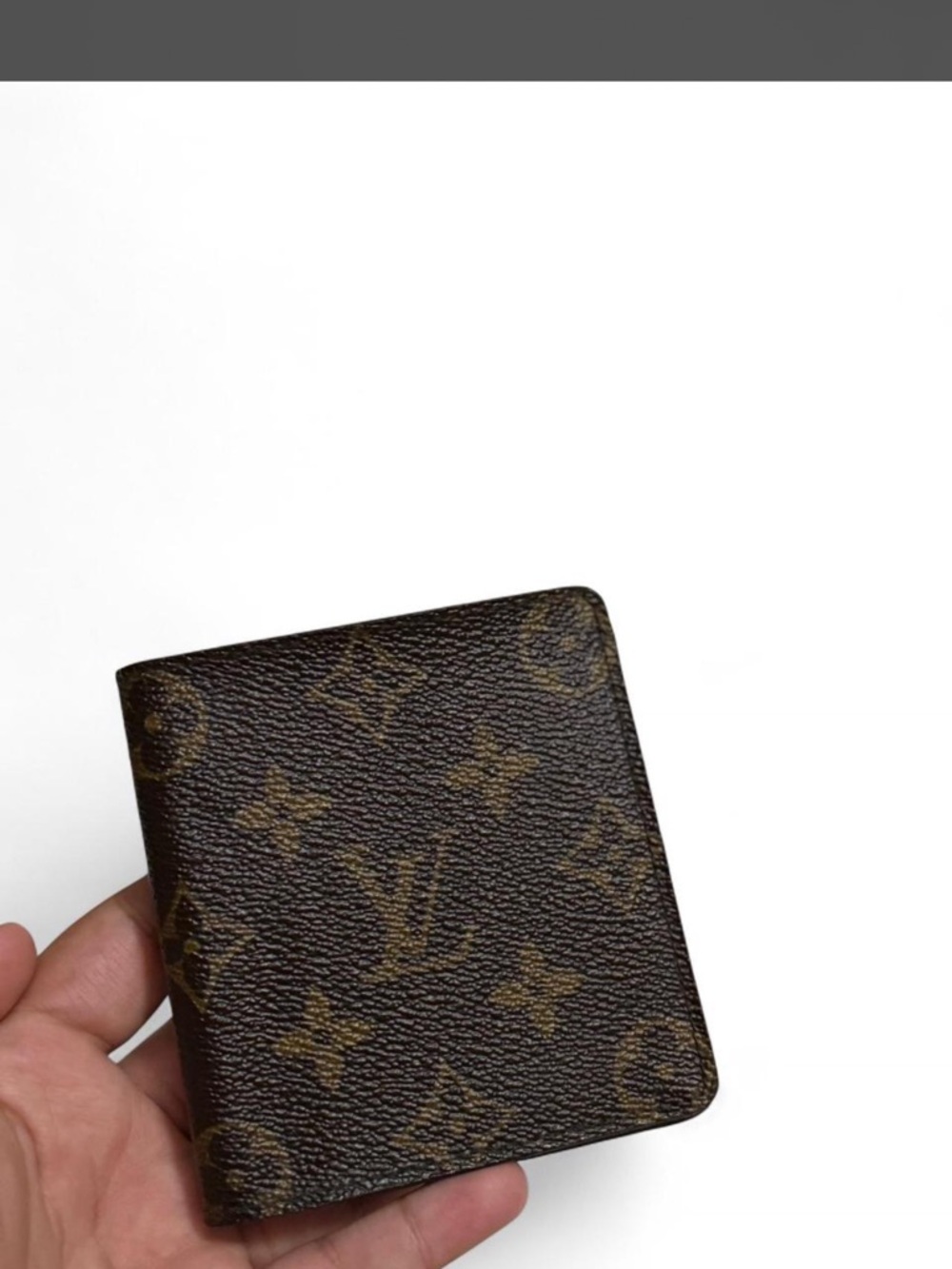 Louis Vuitton Brown Monogram Canvas Men's Wallet